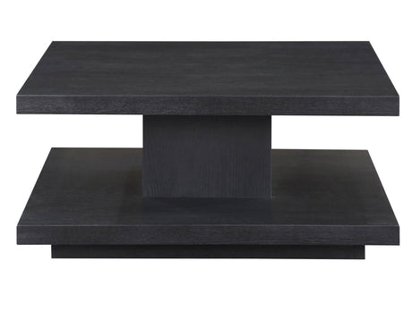 Canyon 3-Piece Table Set, Black (Cocktail Table & 2 End Tables) by Steve Silver at Eve Furniture