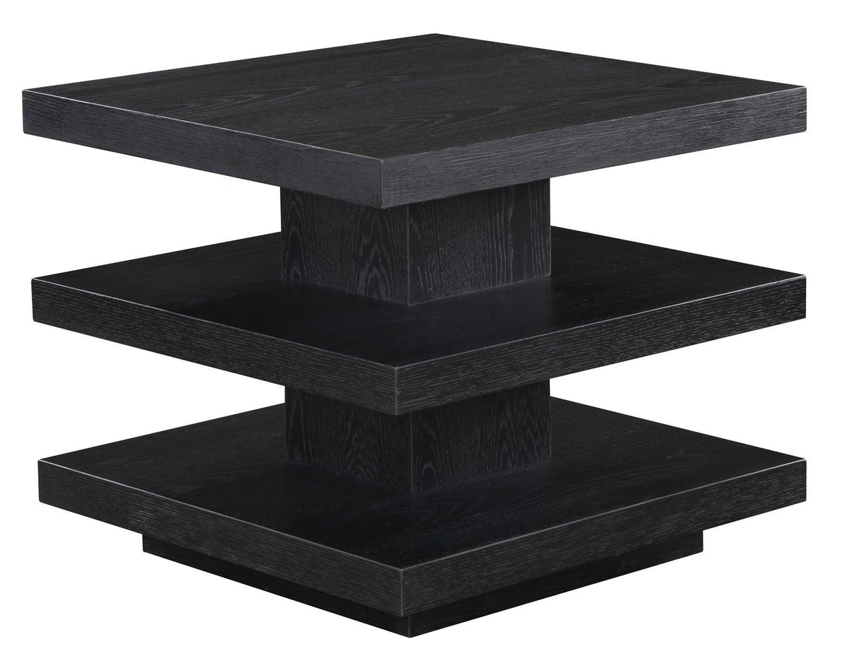 Canyon End Table, Black by Steve Silver at Eve Furniture