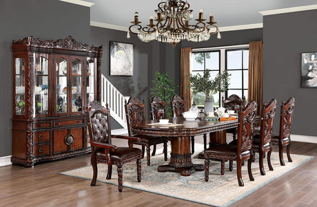 Canyonville Brown Cherry Dining Table by Furniture of America at Eve Furniture