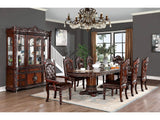 Canyonville Brown Cherry/Dark Brown 7 Pc. Dining Room Set by Furniture of America at Eve Furniture