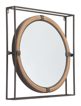 Capell Antique Gray Mirror by Zuomod at Eve Furniture
