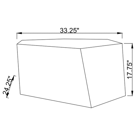Capella Silver 3-Piece Mirrored Coffee and End Table Set by Coaster at Eve Furniture