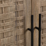 Capetown Brown/Black Sideboard by Crestview at Eve Furniture