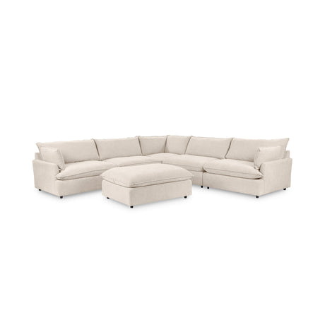 Caplan 6 Piece Sectional with Ottoman by Classic Home at Eve Furniture