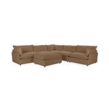 Caplan 6 Piece Sectional with Ottoman by Classic Home at Eve Furniture