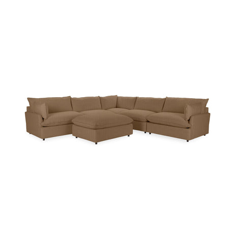 Caplan 6 Piece Sectional with Ottoman by Classic Home at Eve Furniture