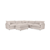 Caplan 6 Piece Sectional with Ottoman by Classic Home at Eve Furniture