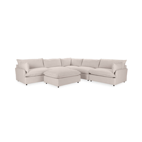 Caplan 6 Piece Sectional with Ottoman by Classic Home at Eve Furniture