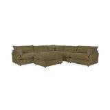 Caplan 6 Piece Sectional with Ottoman by Classic Home at Eve Furniture