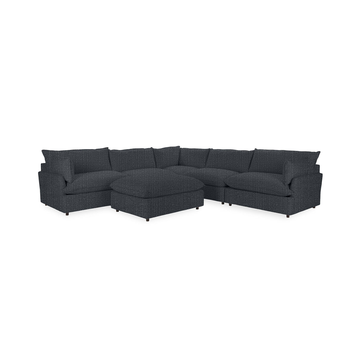 Caplan 6 Piece Sectional with Ottoman by Classic Home at Eve Furniture