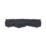 Caplan 6 Piece Sectional with Ottoman by Classic Home at Eve Furniture