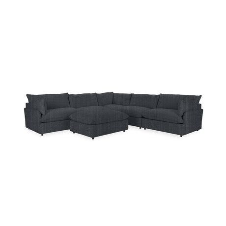 Caplan 6 Piece Sectional with Ottoman by Classic Home at Eve Furniture