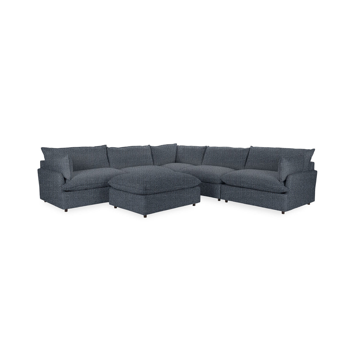 Caplan 6 Piece Sectional with Ottoman by Classic Home at Eve Furniture