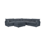 Caplan 6 Piece Sectional with Ottoman by Classic Home at Eve Furniture