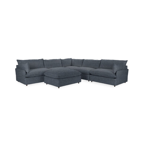 Caplan 6 Piece Sectional with Ottoman by Classic Home at Eve Furniture