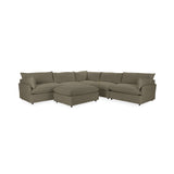 Caplan 6 Piece Sectional with Ottoman by Classic Home at Eve Furniture