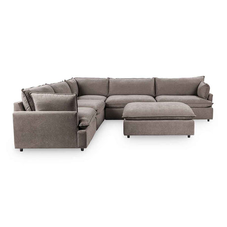 Caplan 6 Piece Sectional with Ottoman by Classic Home at Eve Furniture