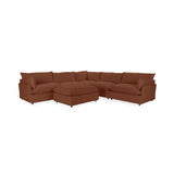 Caplan 6 Piece Sectional with Ottoman by Classic Home at Eve Furniture