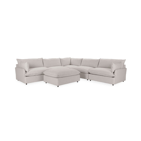 Caplan 6 Piece Sectional with Ottoman by Classic Home at Eve Furniture