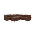 Caplan 6 Piece Sectional with Ottoman by Classic Home at Eve Furniture