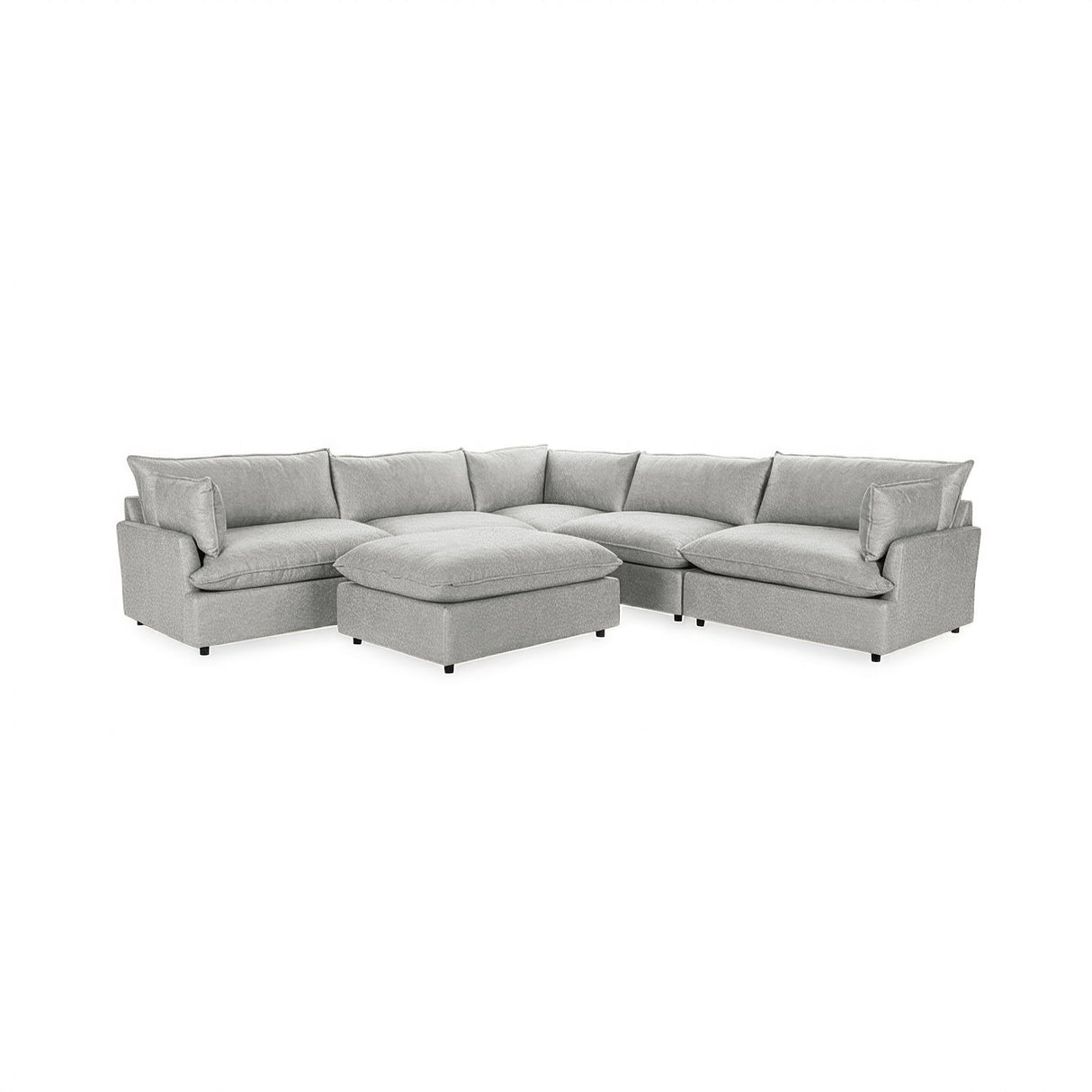 Caplan 6 Piece Sectional with Ottoman by Classic Home at Eve Furniture