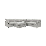 Caplan 6 Piece Sectional with Ottoman by Classic Home at Eve Furniture
