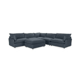 Caplan 6 Piece Sectional with Ottoman by Classic Home at Eve Furniture