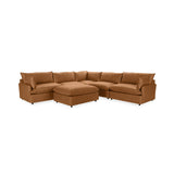 Caplan 6 Piece Sectional with Ottoman by Classic Home at Eve Furniture