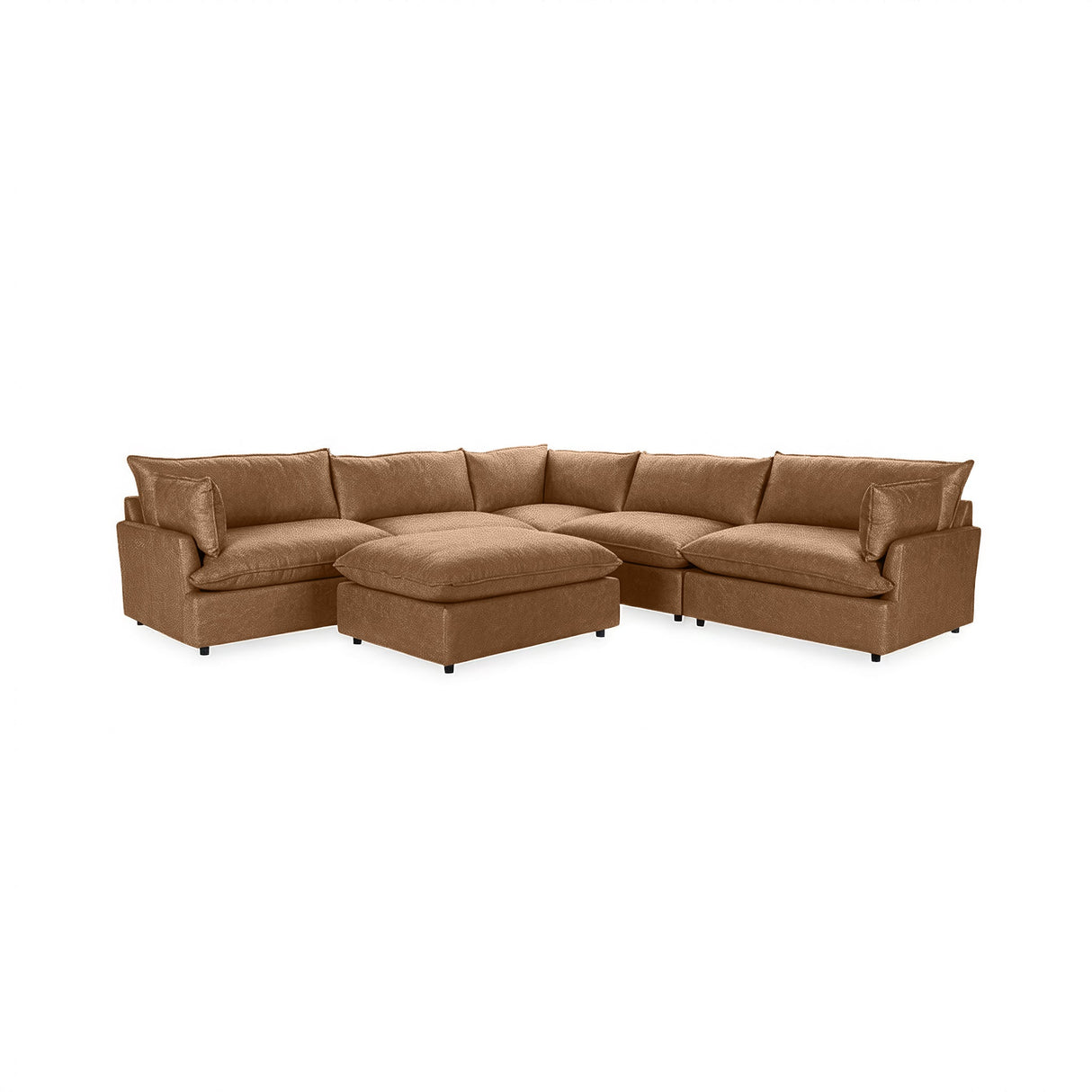 Caplan 6 Piece Sectional with Ottoman by Classic Home at Eve Furniture