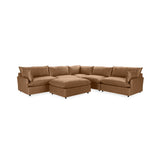 Caplan 6 Piece Sectional with Ottoman by Classic Home at Eve Furniture