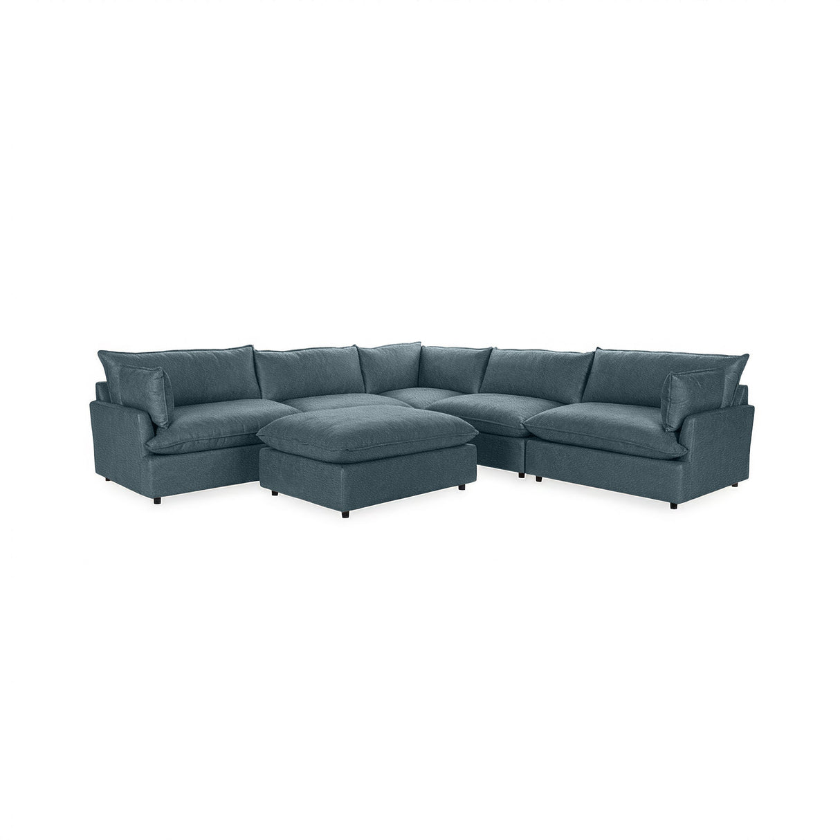 Caplan 6 Piece Sectional with Ottoman by Classic Home at Eve Furniture