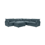 Caplan 6 Piece Sectional with Ottoman by Classic Home at Eve Furniture