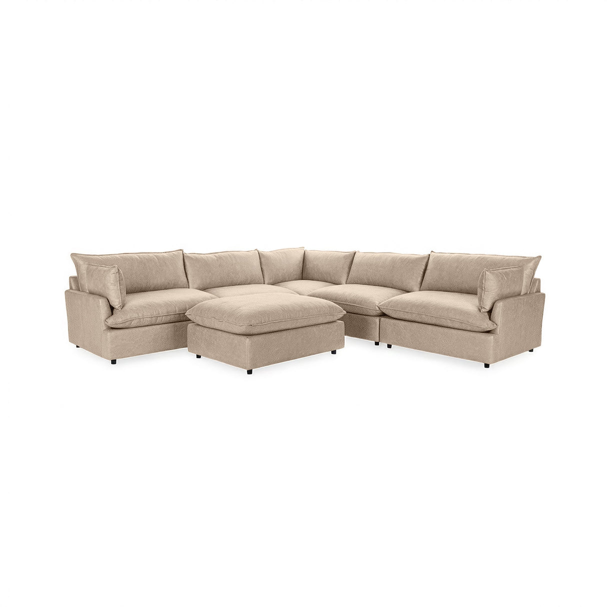 Caplan 6 Piece Sectional with Ottoman by Classic Home at Eve Furniture