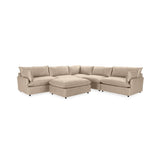 Caplan 6 Piece Sectional with Ottoman by Classic Home at Eve Furniture