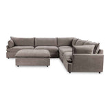 Caplan 6 Piece Sectional with Ottoman by Classic Home at Eve Furniture