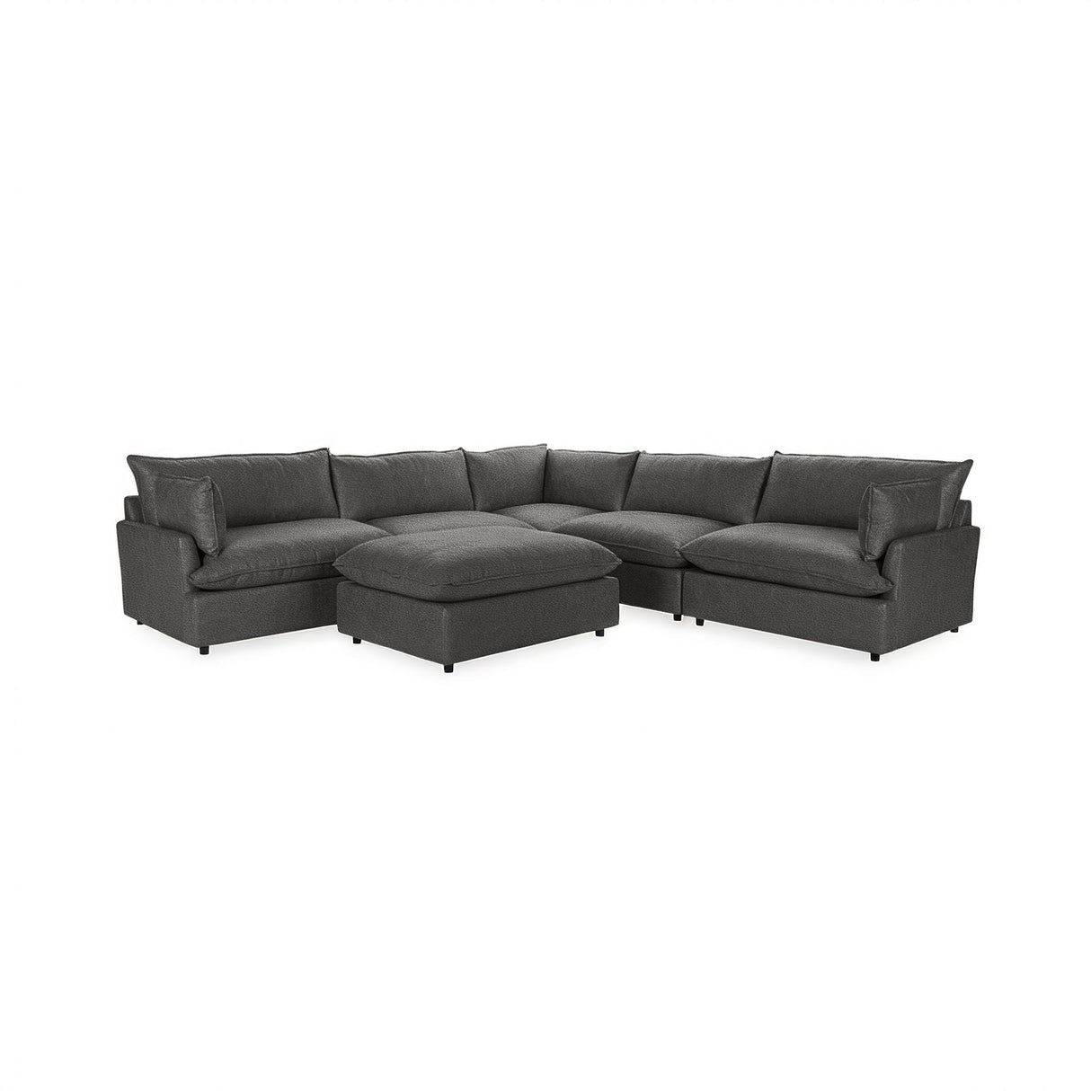 Caplan 6 Piece Sectional with Ottoman by Classic Home at Eve Furniture
