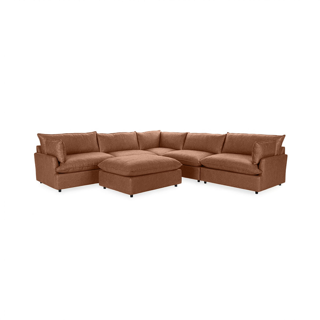 Caplan 6 Piece Sectional with Ottoman by Classic Home at Eve Furniture