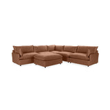 Caplan 6 Piece Sectional with Ottoman by Classic Home at Eve Furniture