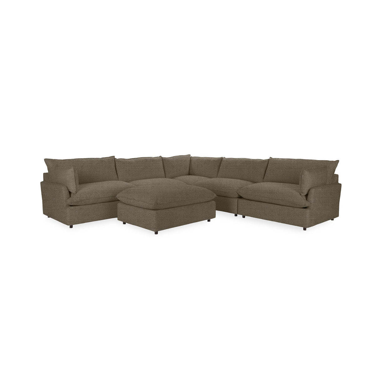 Caplan 6 Piece Sectional with Ottoman by Classic Home at Eve Furniture