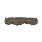 Caplan 6 Piece Sectional with Ottoman by Classic Home at Eve Furniture