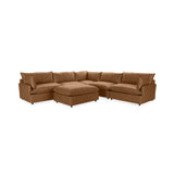 Caplan 6 Piece Sectional with Ottoman by Classic Home at Eve Furniture