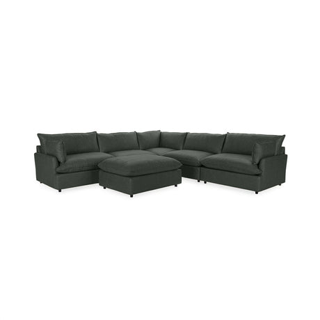 Caplan 6 Piece Sectional with Ottoman by Classic Home at Eve Furniture