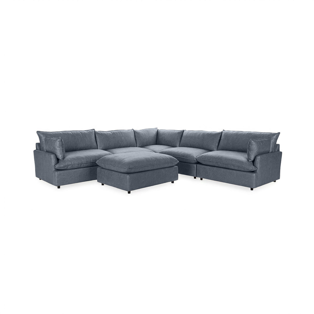 Caplan 6 Piece Sectional with Ottoman by Classic Home at Eve Furniture