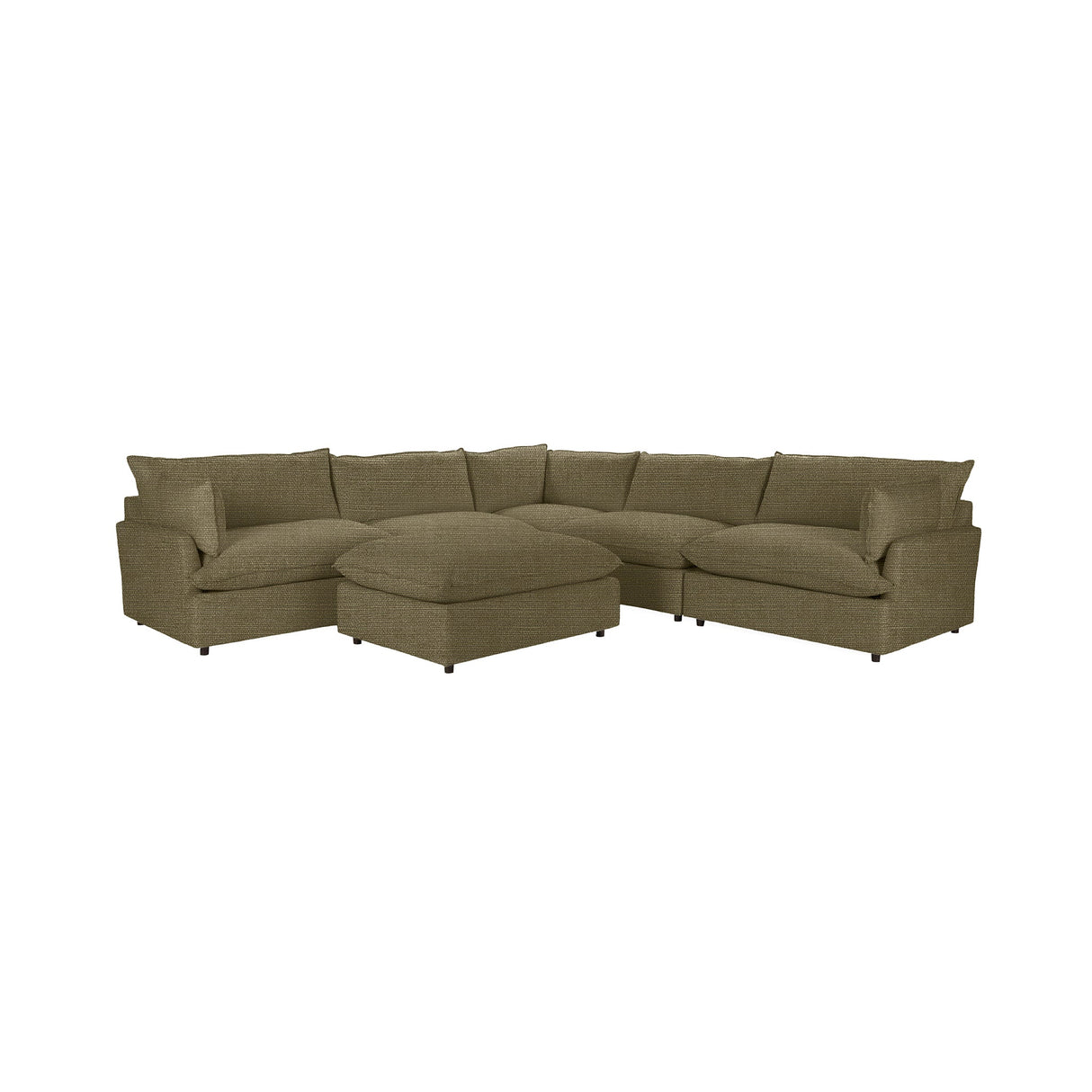 Caplan 6 Piece Sectional with Ottoman by Classic Home at Eve Furniture