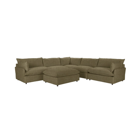 Caplan 6 Piece Sectional with Ottoman by Classic Home at Eve Furniture