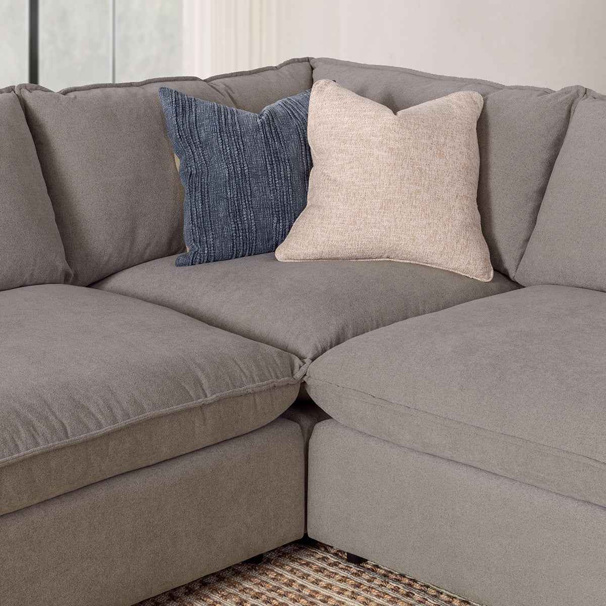 Caplan 6 Piece Sectional with Ottoman by Classic Home at Eve Furniture