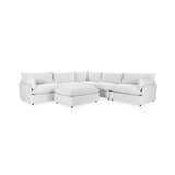 Caplan 6 Piece Sectional with Ottoman by Classic Home at Eve Furniture