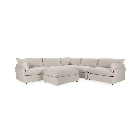 Caplan 6 Piece Sectional with Ottoman by Classic Home at Eve Furniture