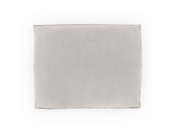 Caplan Gray Upholstered Ottoman by Classic Home at Eve Furniture