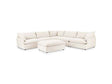 Caplan Ivory 6 Piece Modular Sectional w/ Ottoman by Classic Home at Eve Furniture